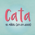 Cumpleaños de Cata