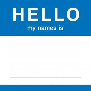 Hello, my name is...