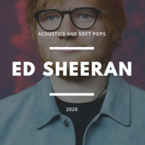 Silhouette of Ed Sheeran
