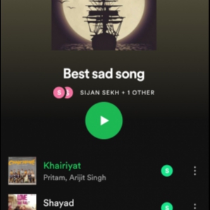 Best sad song