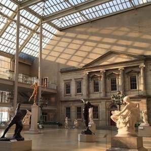 slow dancing in an empty museum