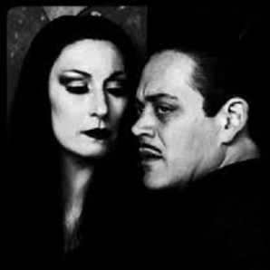 Morticia and Gomez Addams