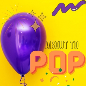 Pop Artist about to POP