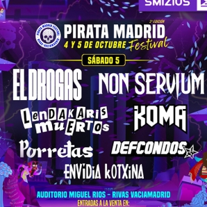 Sábado 5 . PIRATA MADRID 2024 - Playlist