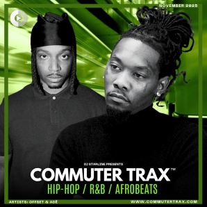 Commuter Trax: Daily Vibes Hip-Hop, R&B & Afrobeats